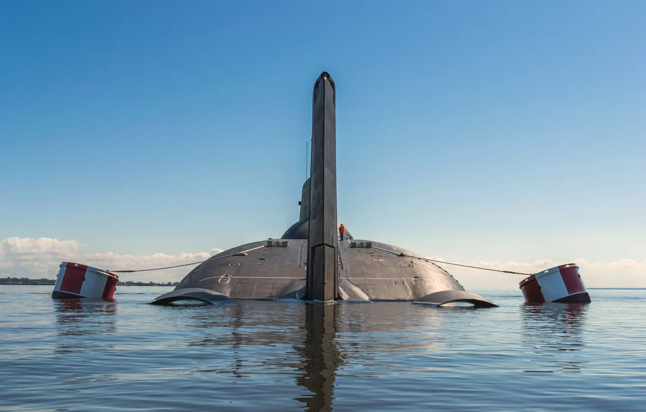 Фото обои лодка, подводная, атомная, самая, большая в мире, дмитрий донской