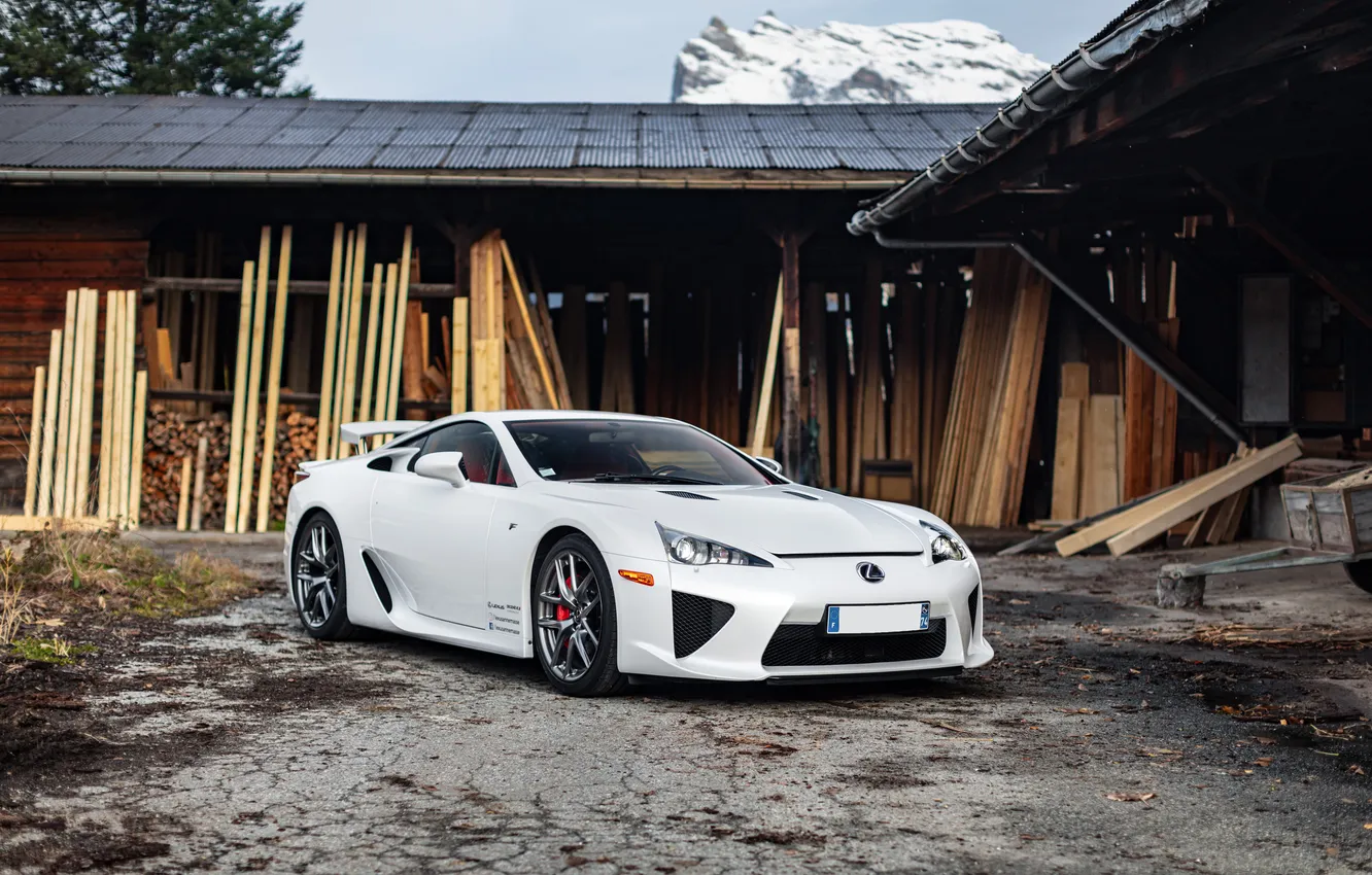 Фото обои Lexus, 2011, LFA, Lexus LFA