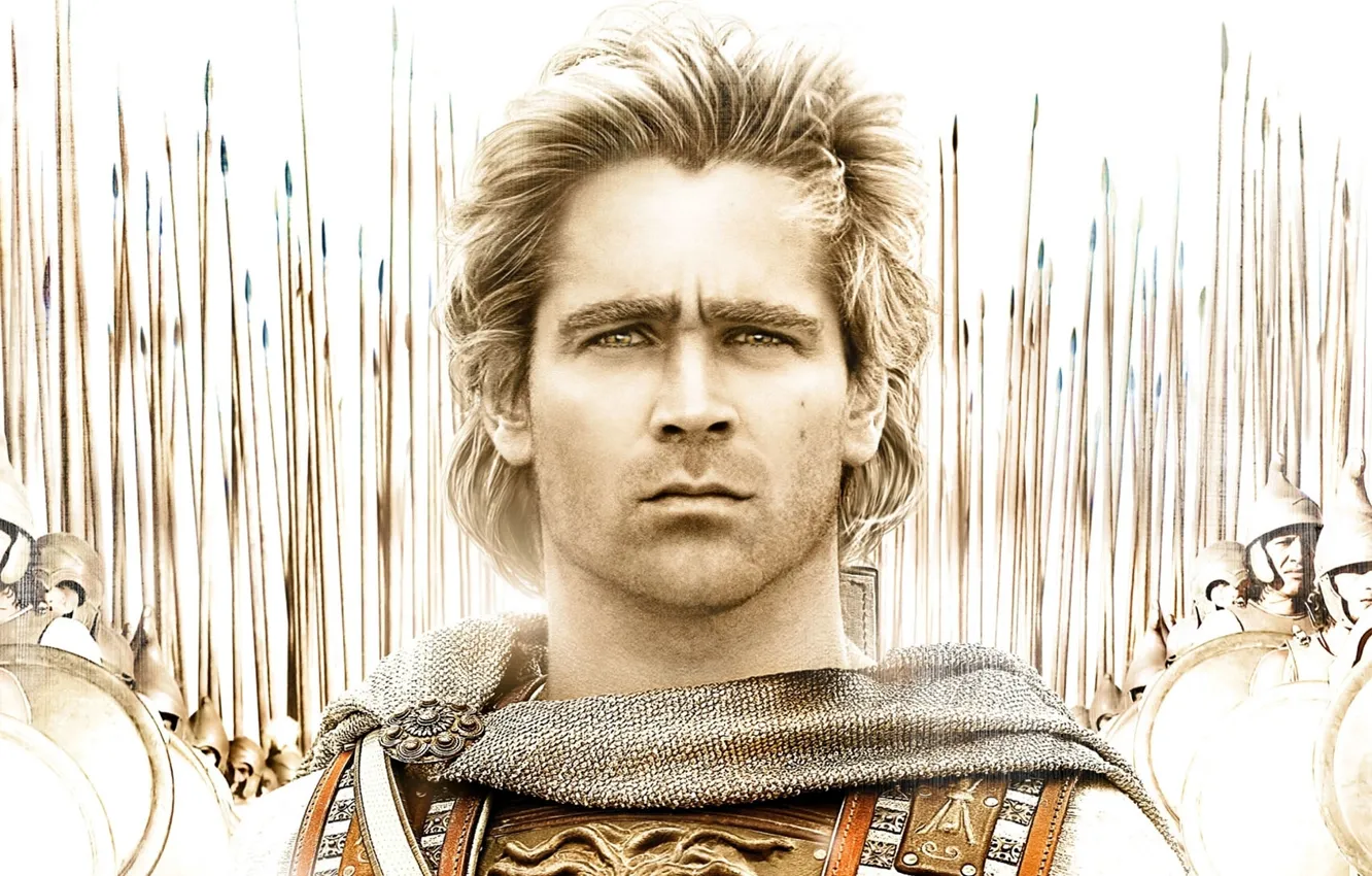 Фото обои Colin Farrell, General, Alexander The Great, Alexander of Macedonia, The Great, Alexander, Leader