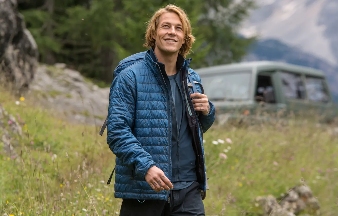 Фото обои Luke Bracey, На гребне волны, Point Break, Люк Брейси