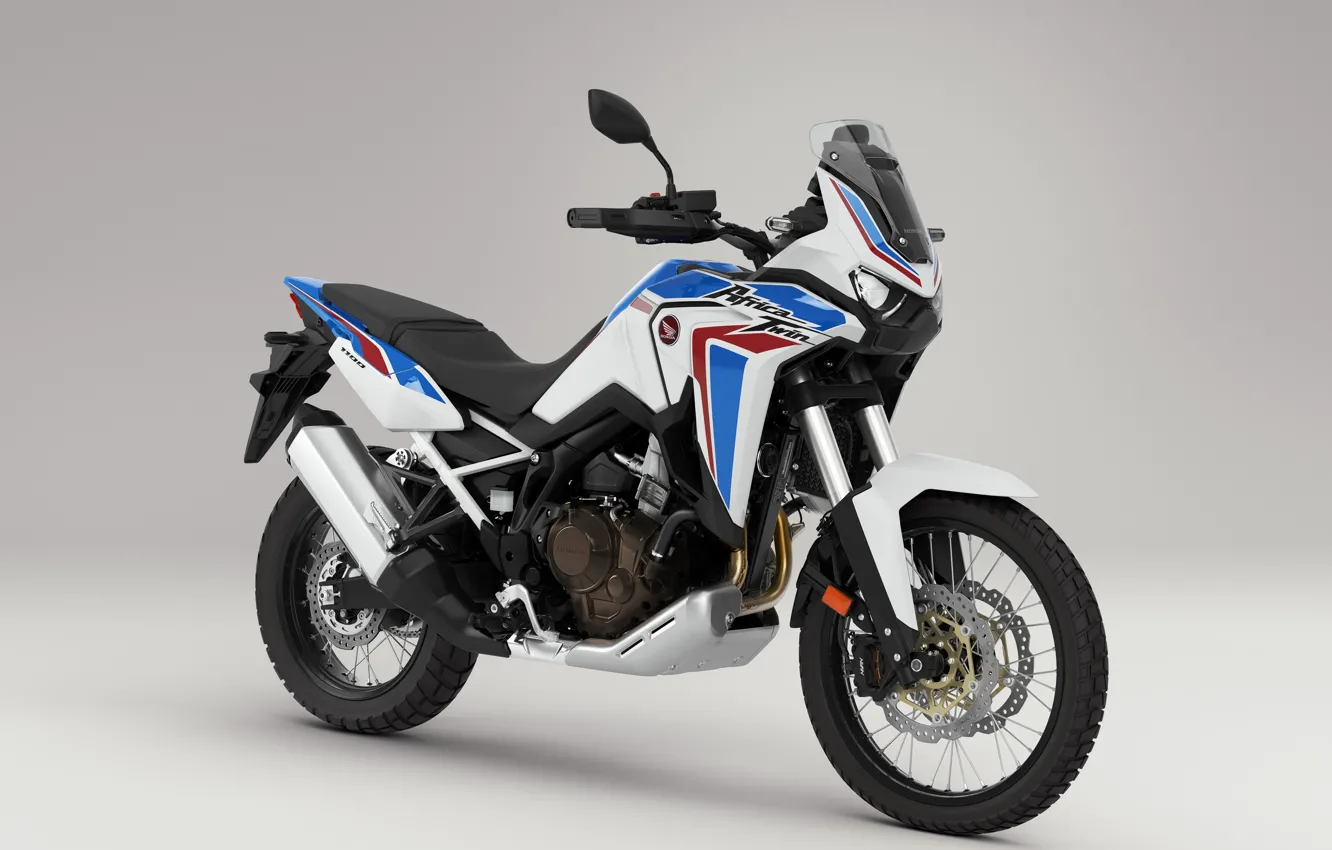 Фото обои honda, africa twin, 2021