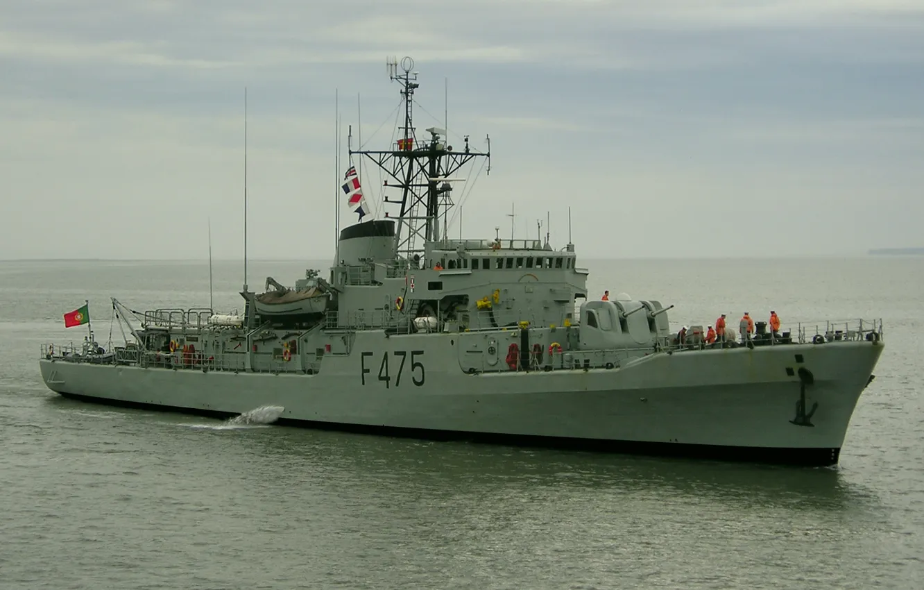 Фото обои фрегат, ВМС Португалии, NRP Joao Coutinho