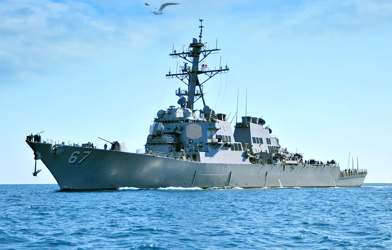 Фото обои эскадренный, миноносец, USS Cole