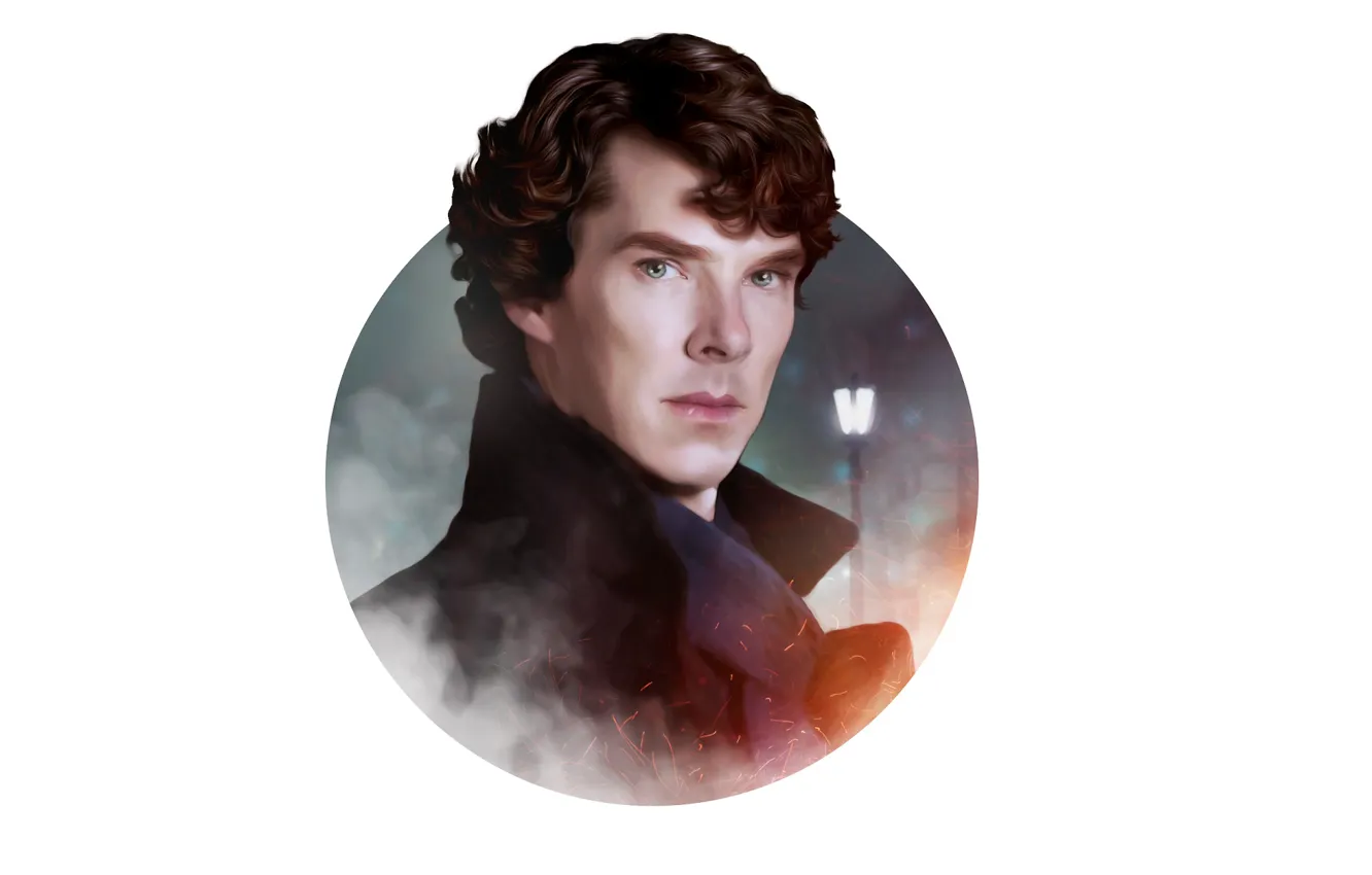 Фото обои Бенедикт Камбербэтч, Benedict Cumberbatch, Sherlock, Sherlock BBC, Sherlock (сериал), by 8penny