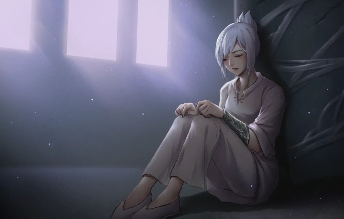 Фото обои девушка, Riven, League Of Legends