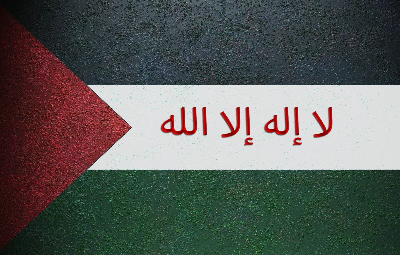 Фото обои flag, Texture, gaza, palestine