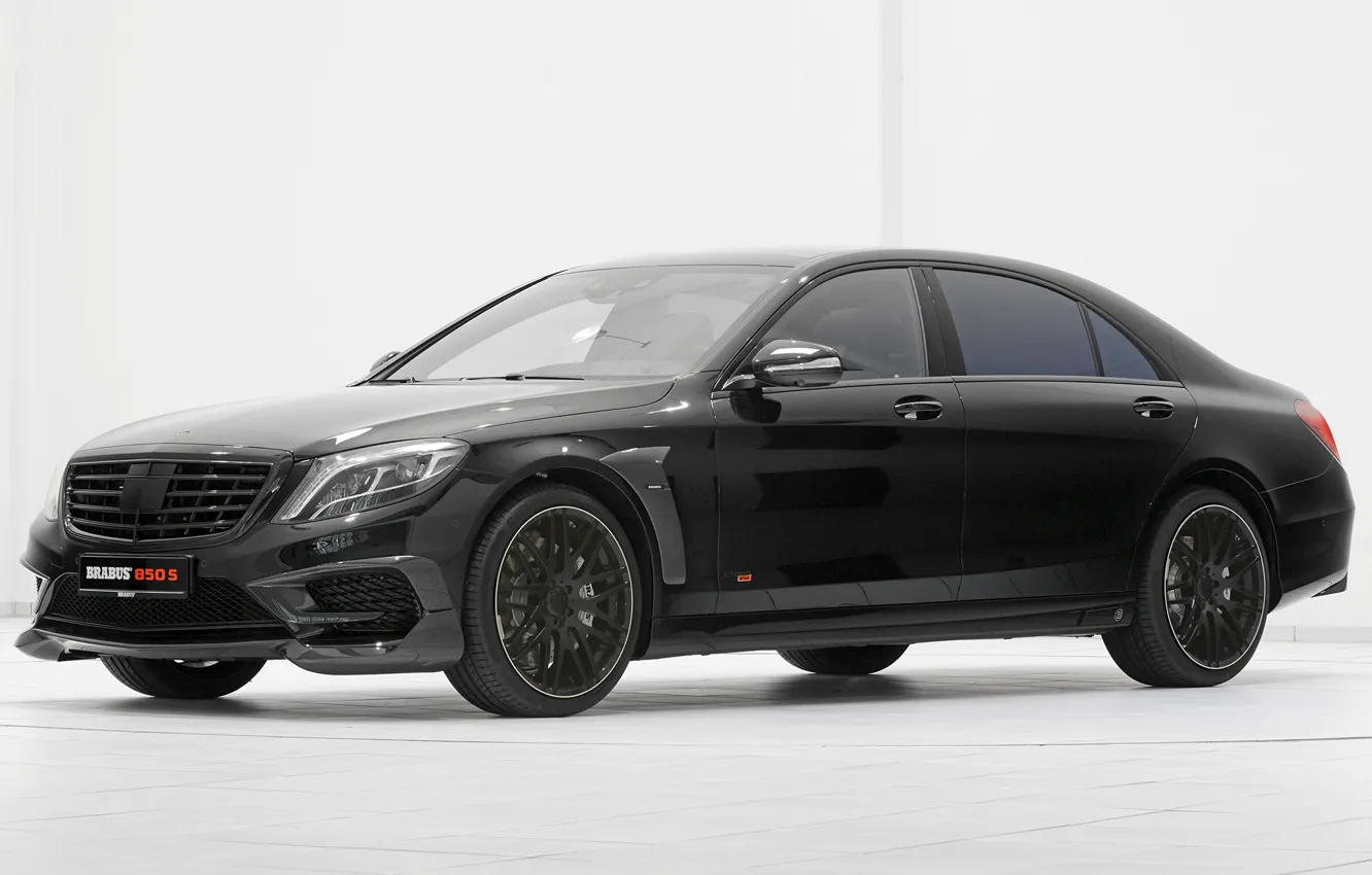 Фото обои Mercedes-Benz, Brabus, AMG, S 63, 2014, W222