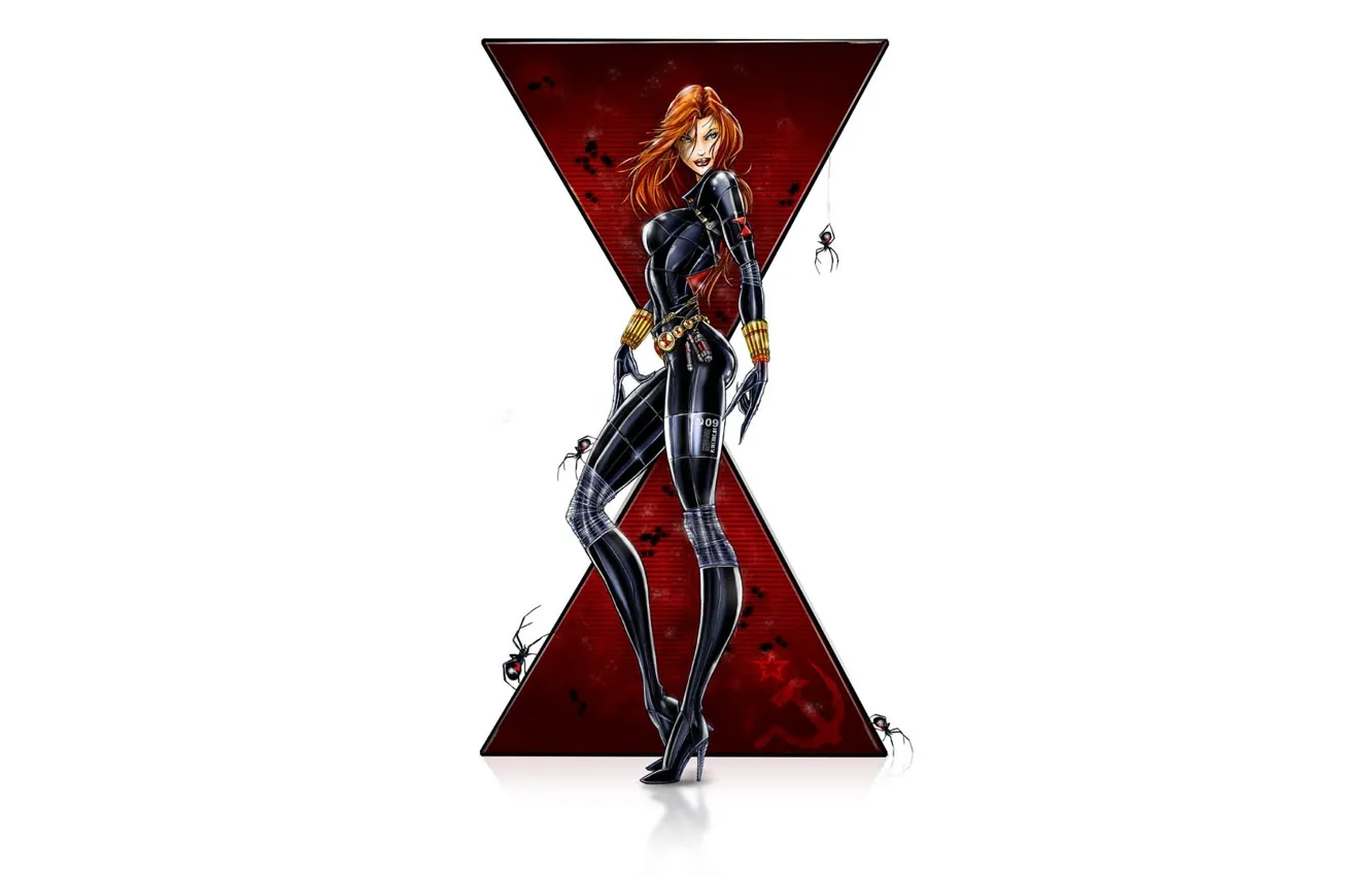 Фото обои Black Widow, Черная Вдова, Наташа