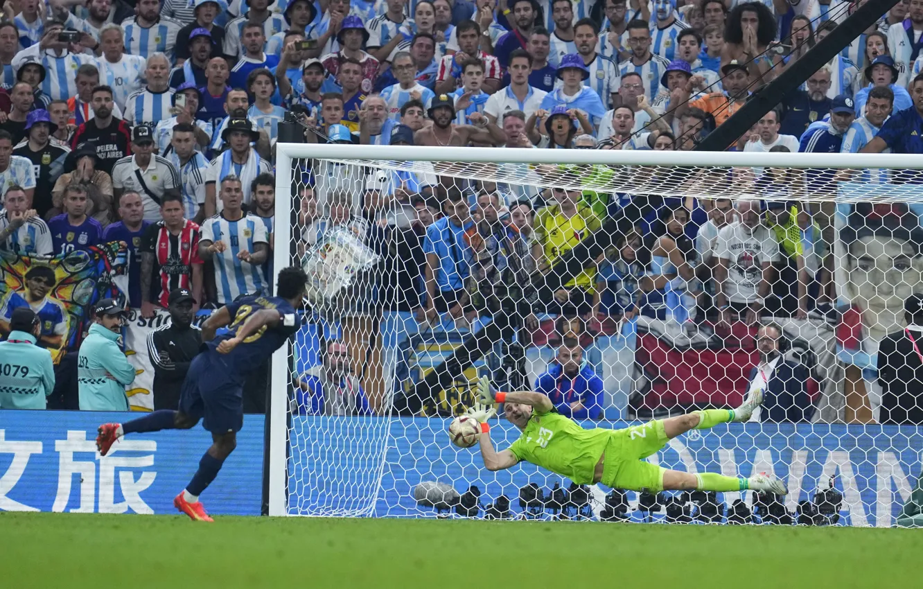 Фото обои футбол, football, сейв, Emiliano Martinez, Эмилиано Мартинес