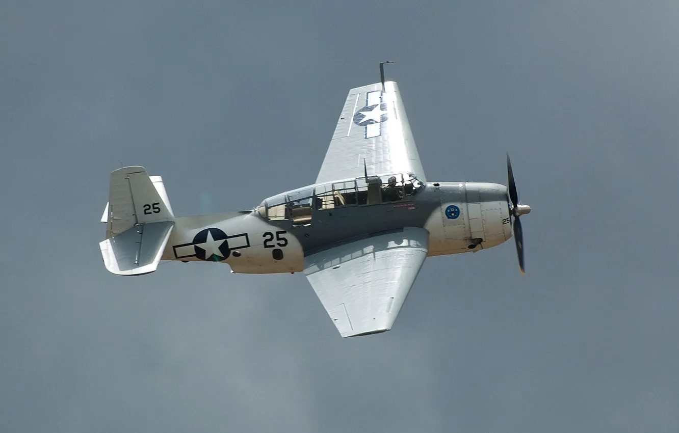 Фото обои Grumman, палубный, торпедоносец, Avenger