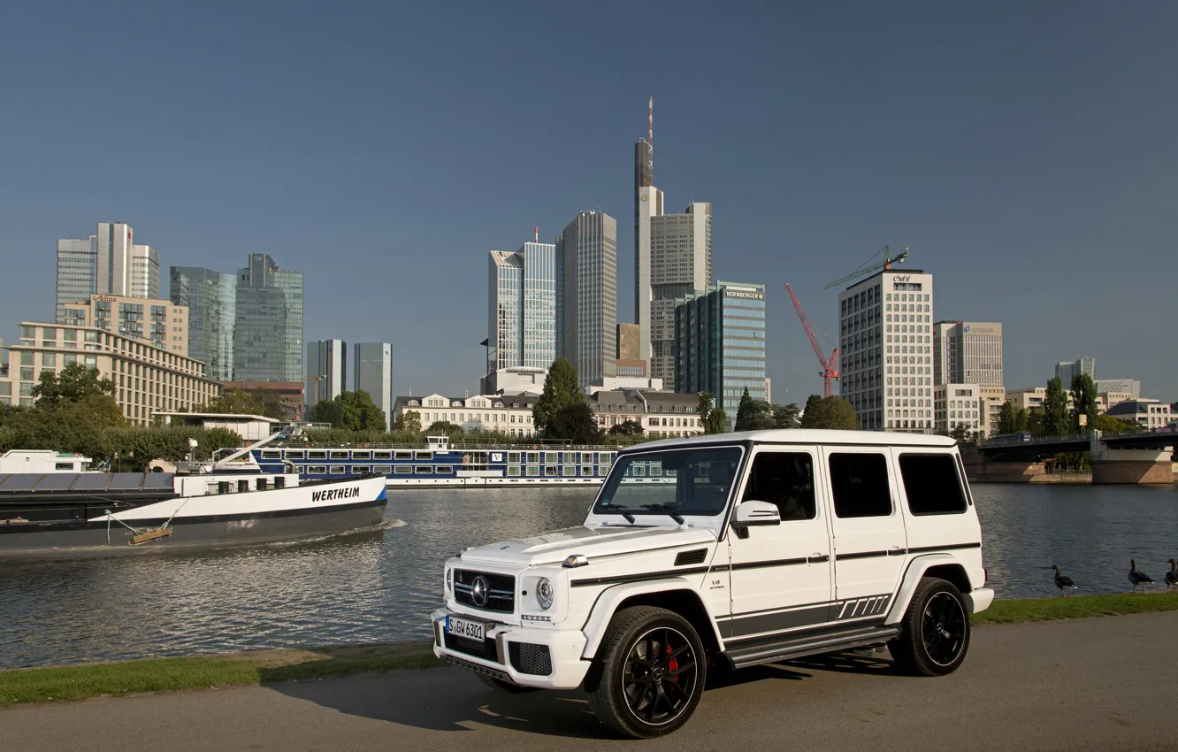 Фото обои Mercedes-Benz, мерседес, AMG, амг, W463, 2015, G 63