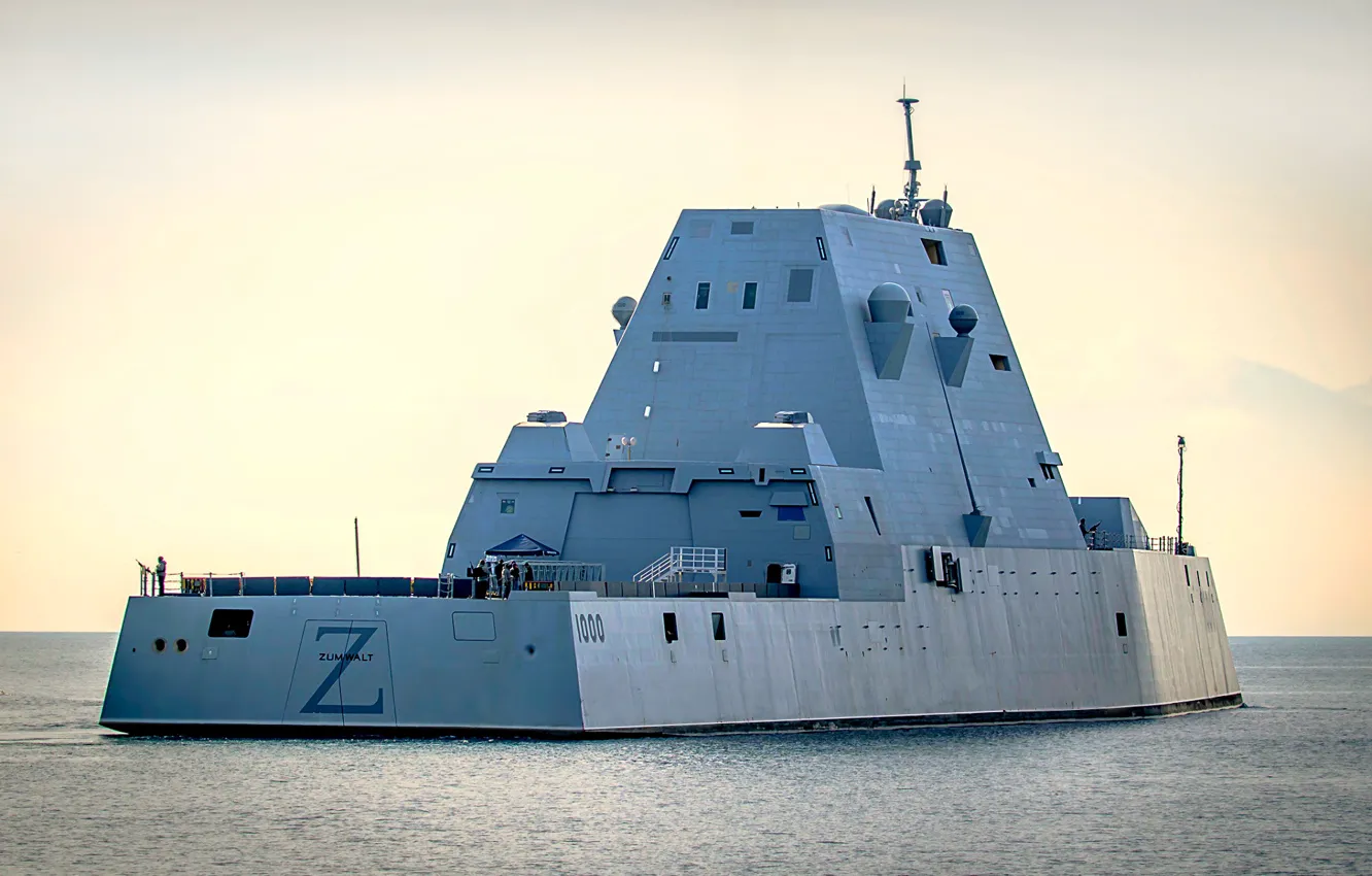Фото обои корма, эскадренный, миноносец, Zumwalt