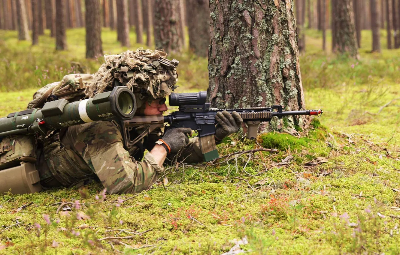 Фото обои оружие, солдат, Danish Army