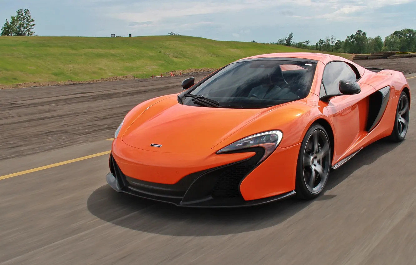 Фото обои дорога, McLaren, скорость, McLaren 650S