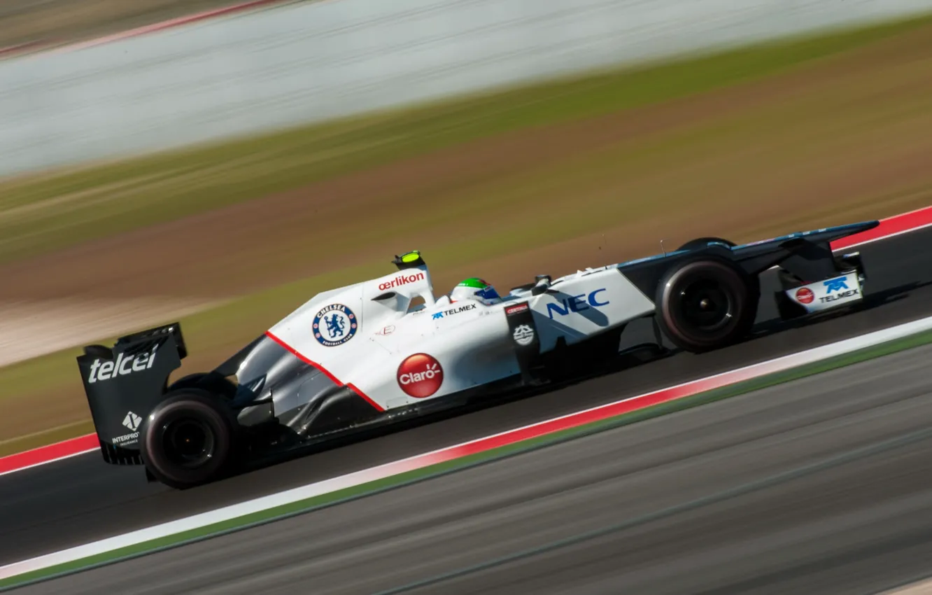 Фото обои спорт, Sauber, Sergio Perez