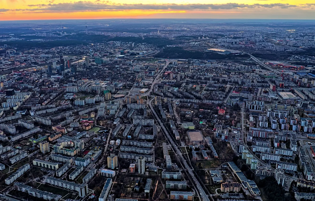 Фото обои Lietuva, Vilnius, miestas