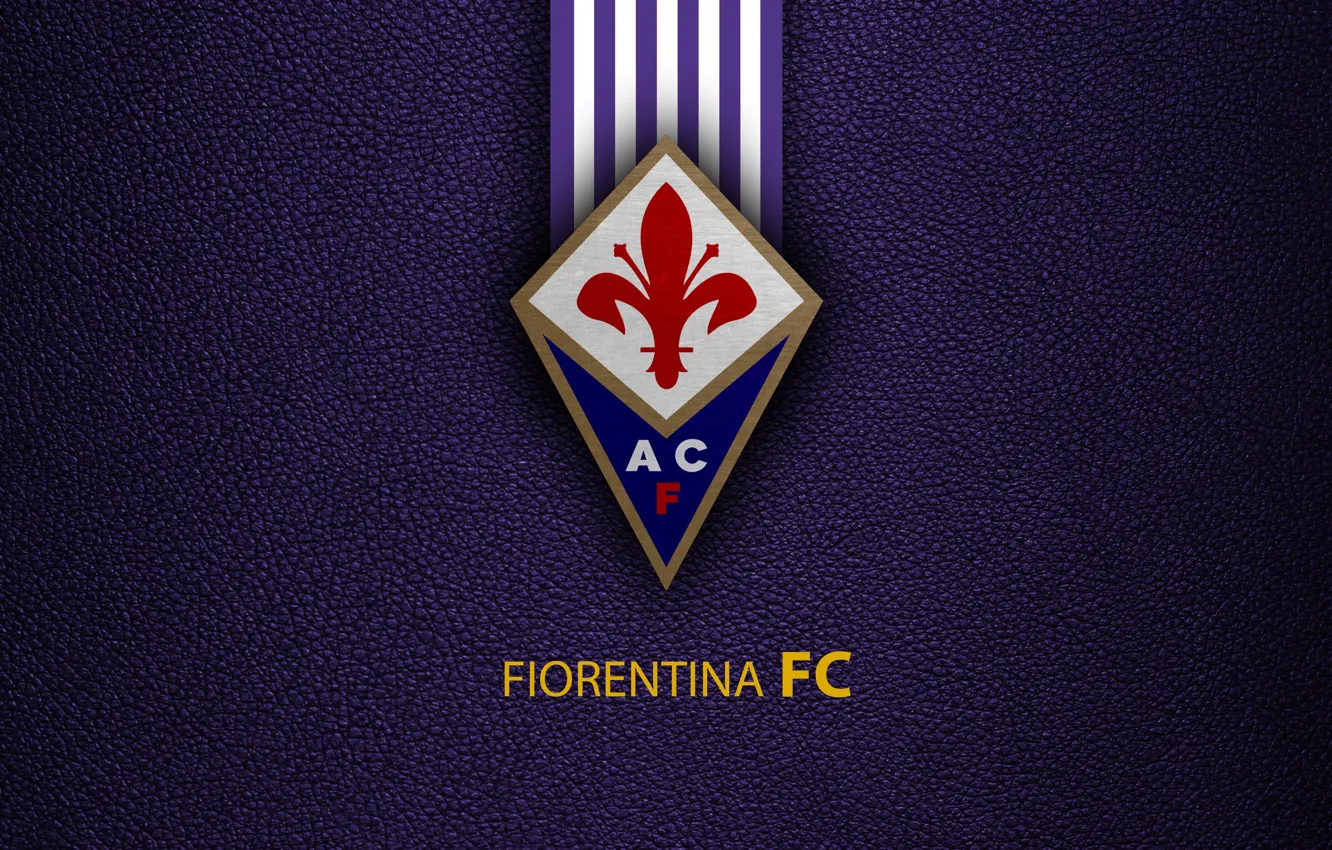 Фото обои wallpaper, sport, logo, football, Fiorentina, Italian Seria A