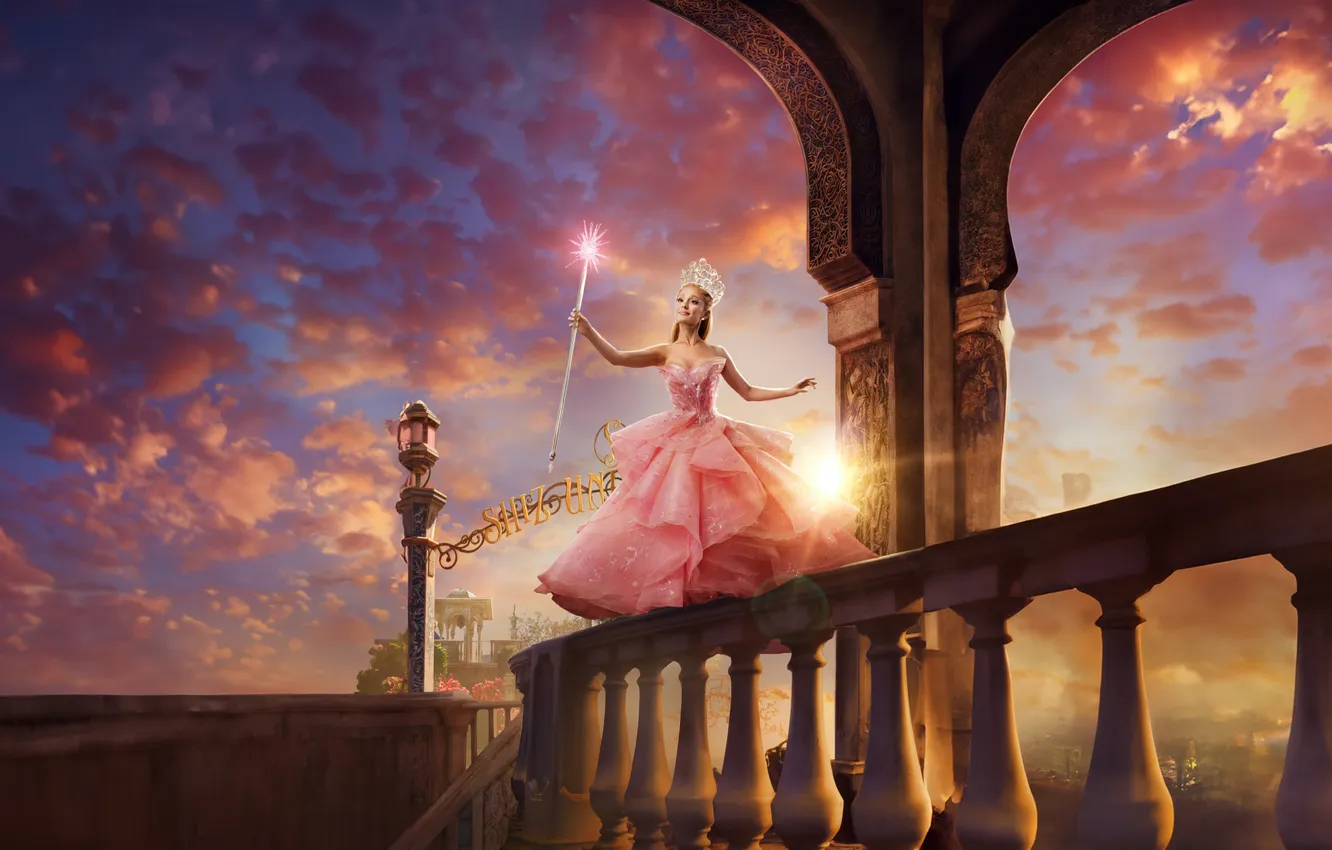 Фото обои девушка, фея, Wicked, 2024