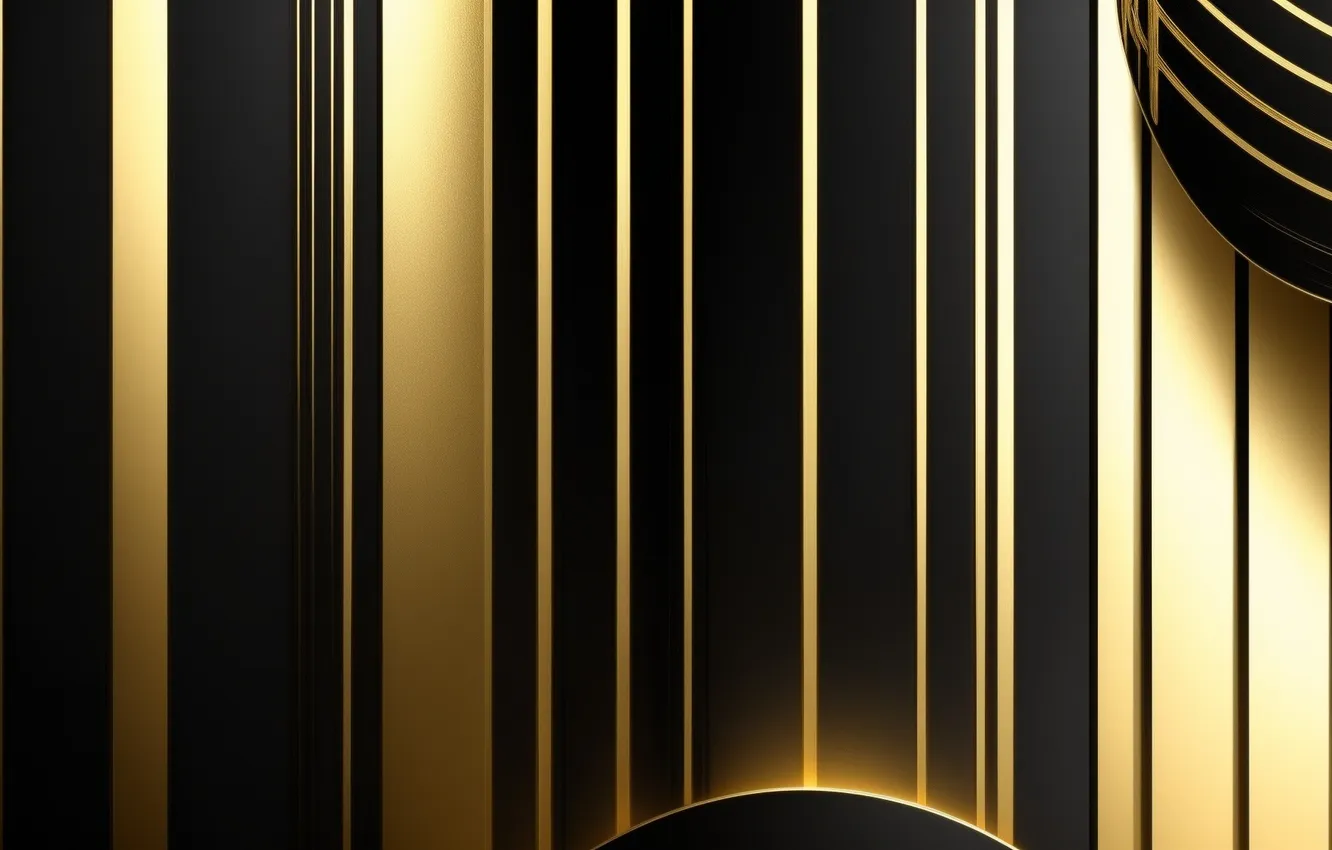 Фото обои металл, золото, обои, черный, wallpaper, metal, золотой, gold