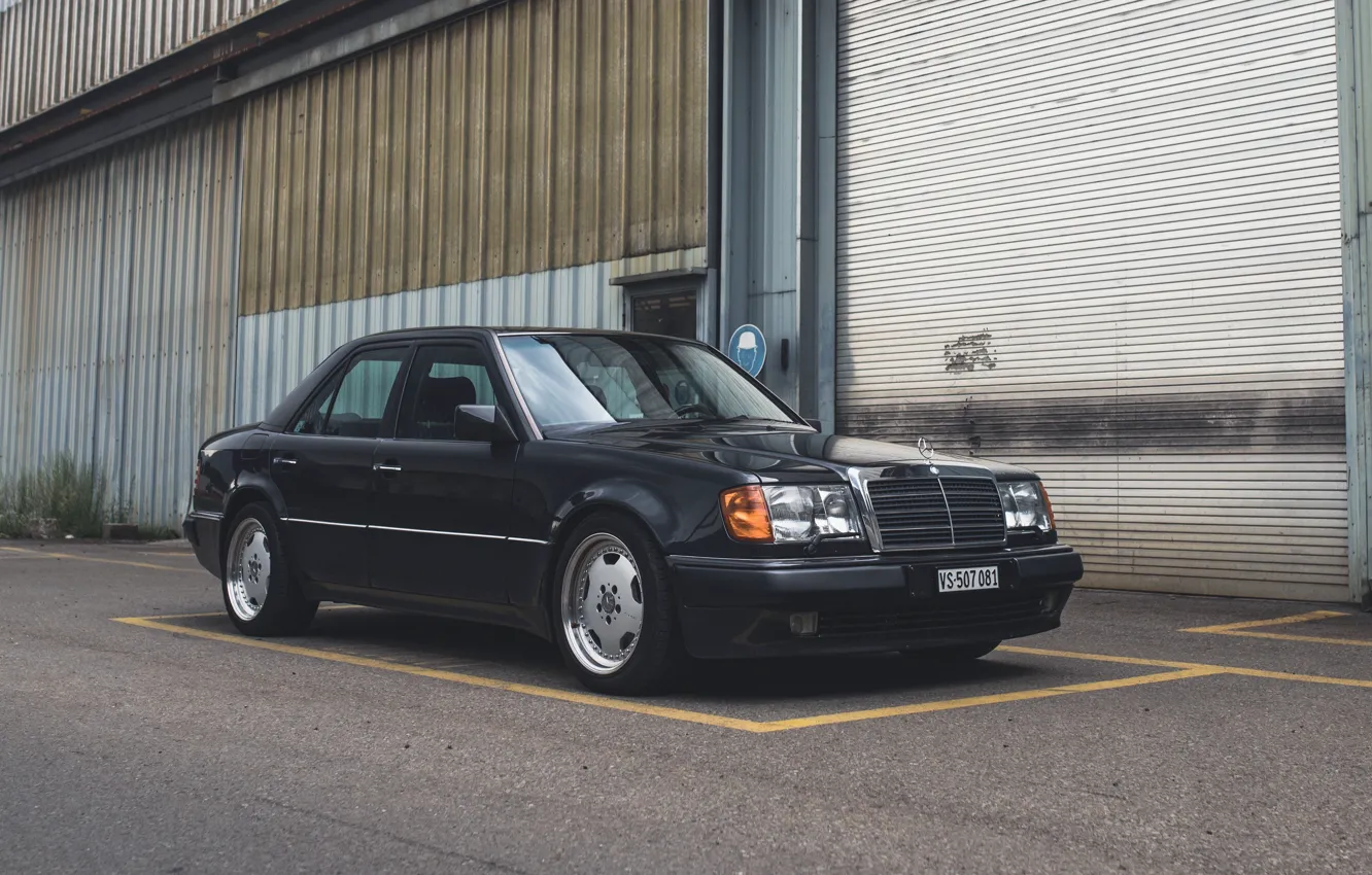 Фото обои AMG, E60, 1992, W124, 500E, Mercedec - Benz