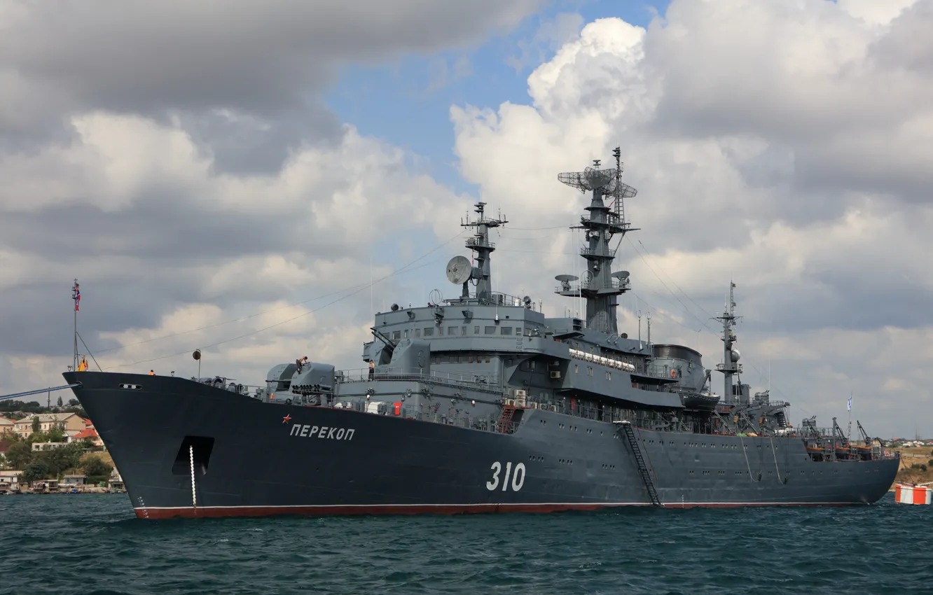 Фото обои ВМФ, перекоп, учебный корабль