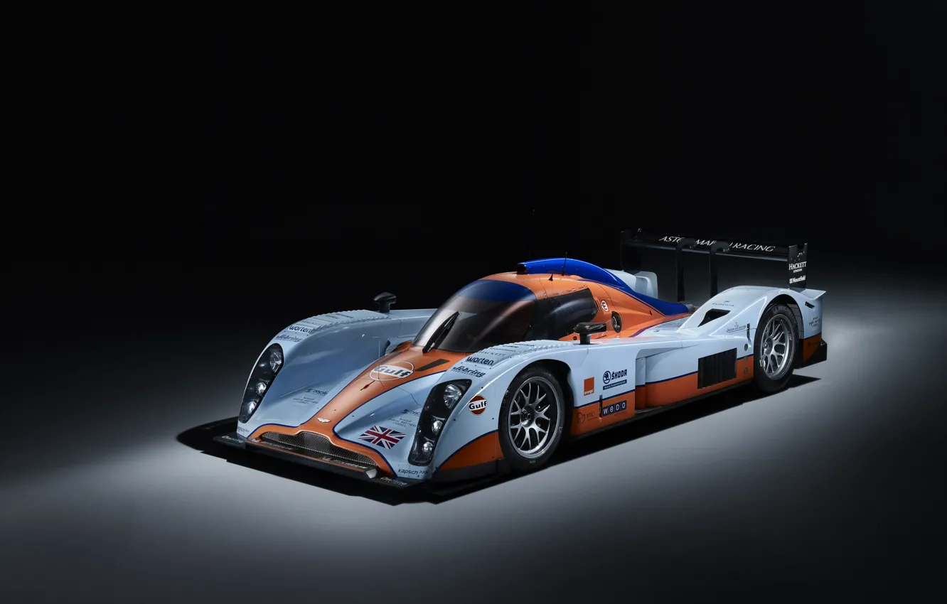 Фото обои Aston Martin, 2011, LMP1, 24 Hours of Le Mans, 24 часа Ле-Мана, Sports prototype, Спортпрототип, …
