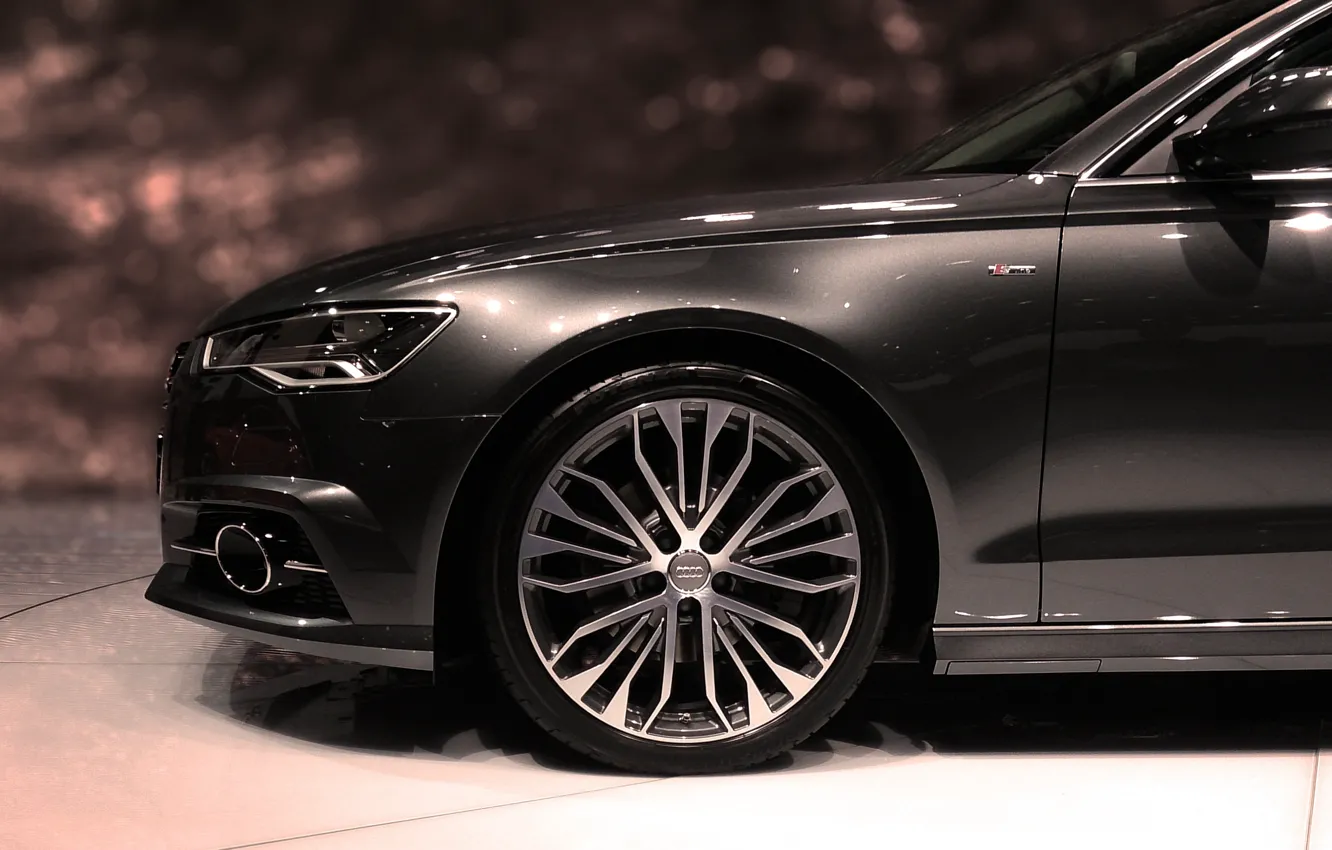 Фото обои машина, ауди, колесо