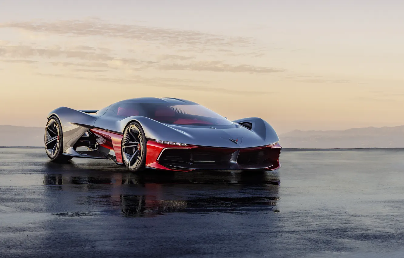 Фото обои Concept, Chevrolet, концепт-кар, спортивное купе, шоу-кар, 2025, Chevrolet California Corvette Concept, California Corvette
