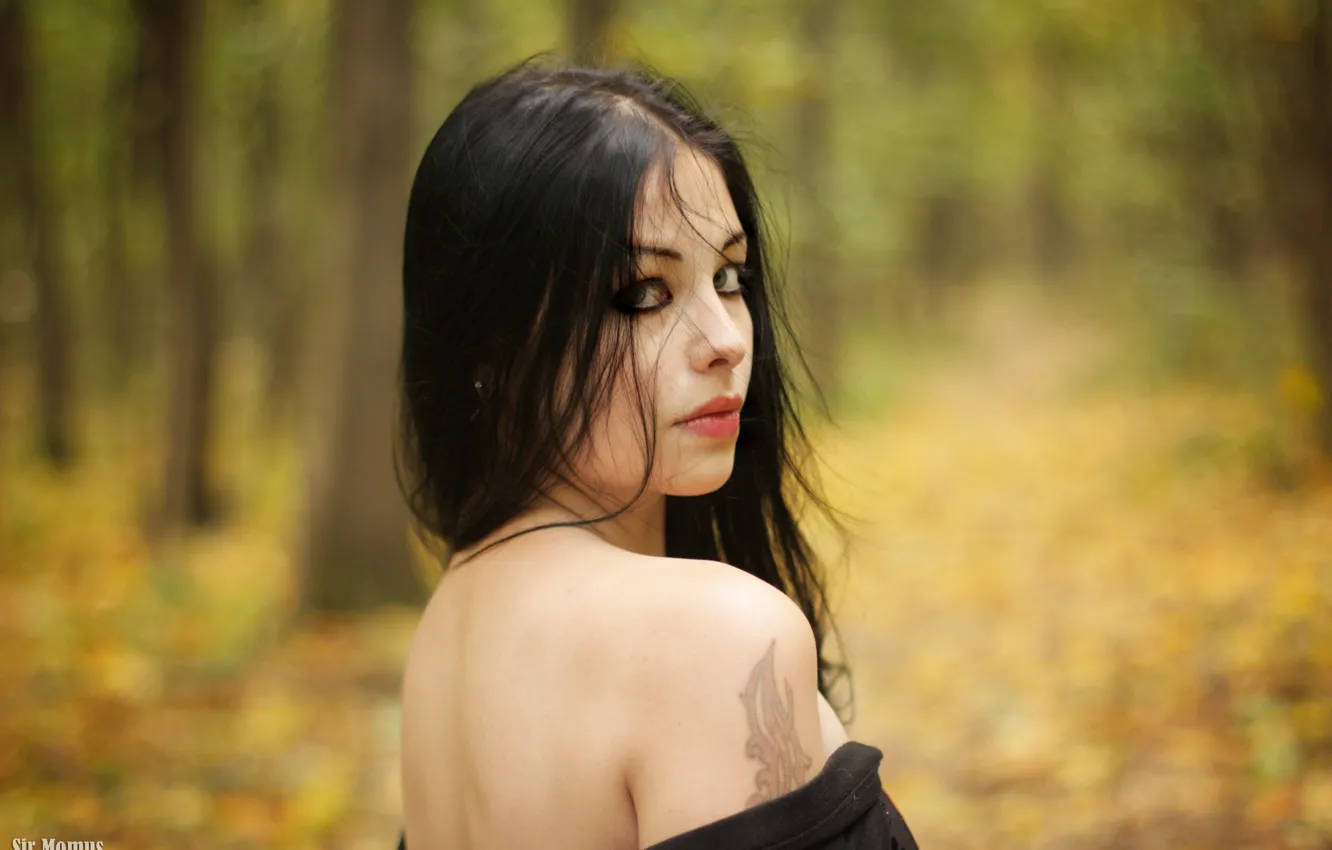 Фото обои Women, Back, Outdoor