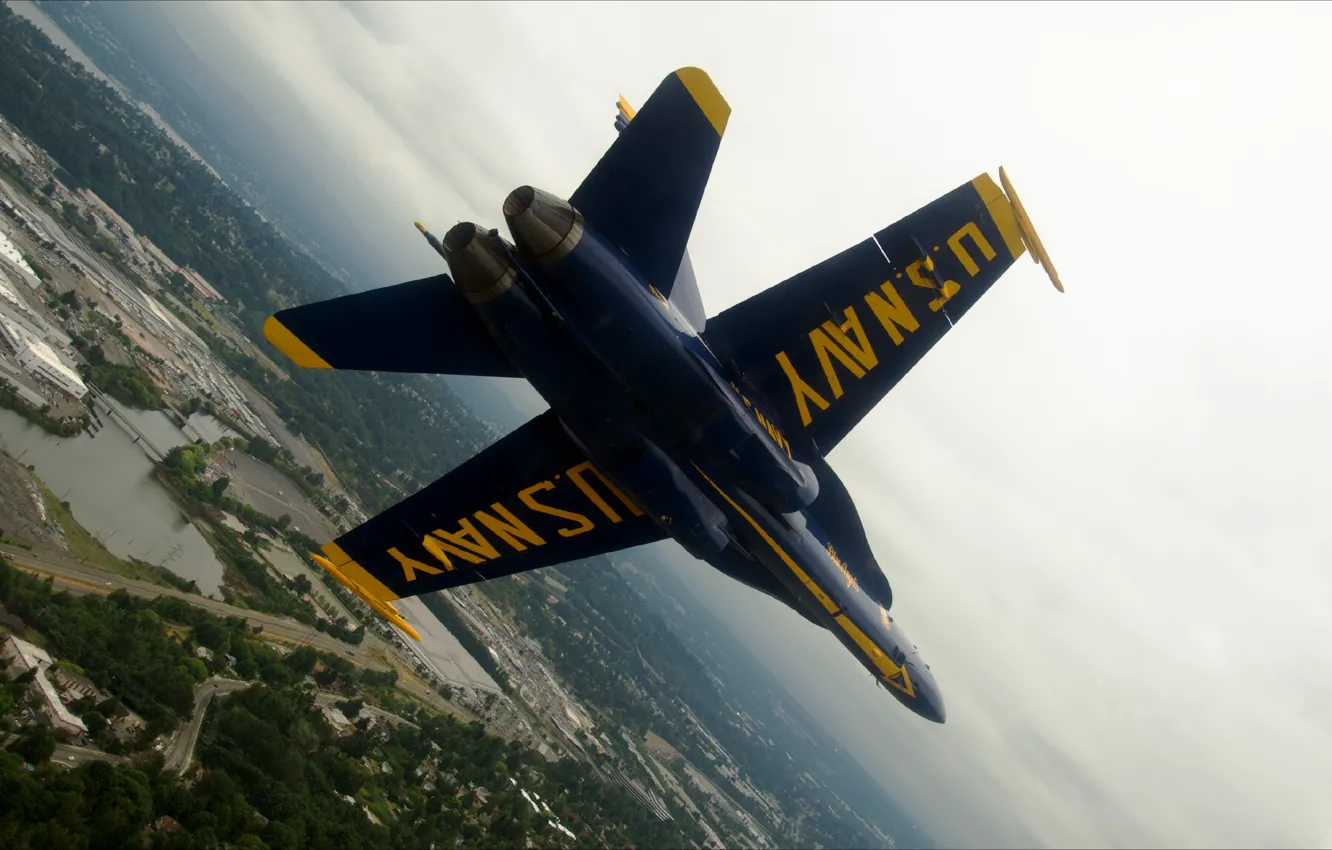 Фото обои авиация, USA, sky, Blue Angels