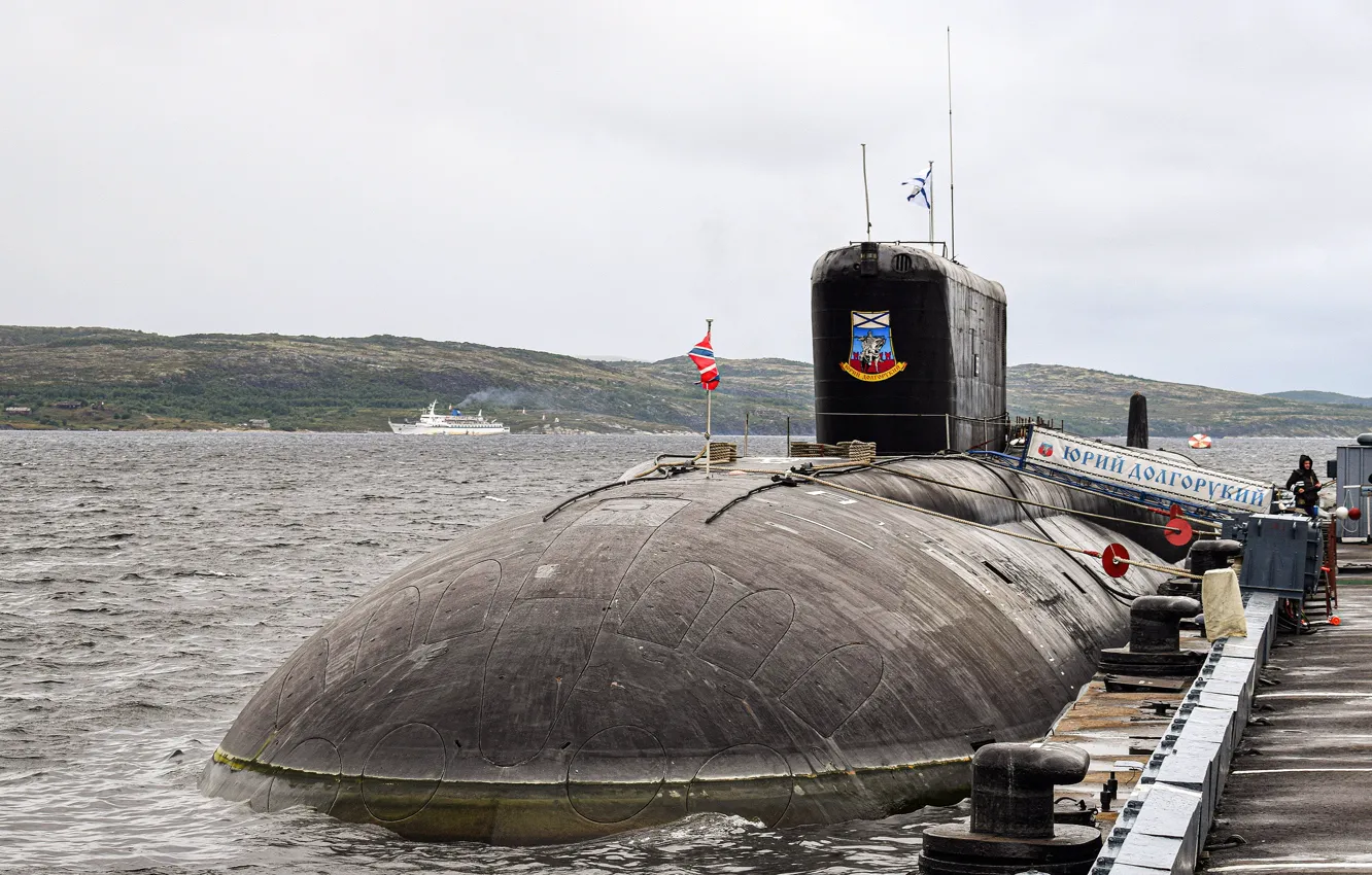 Фото обои крейсер, Подводный, шифр Борей, Юрий Долгорукий