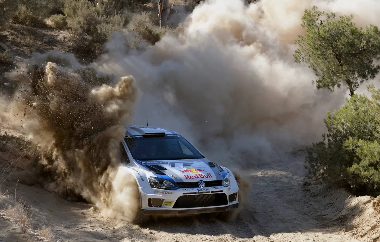 Фото обои rally, wrc, polo, 2013, Acropolis