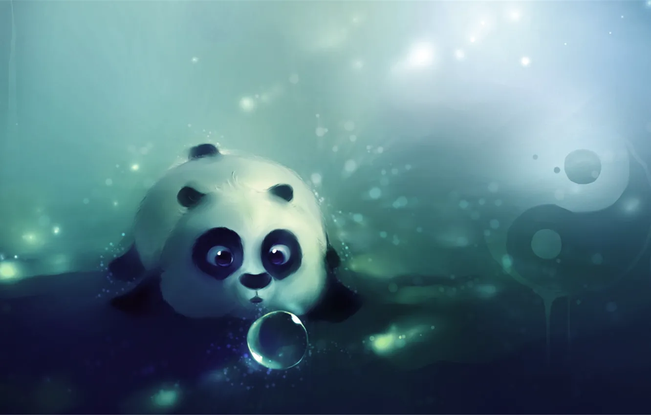 Фото обои anime, lovely, watercolor