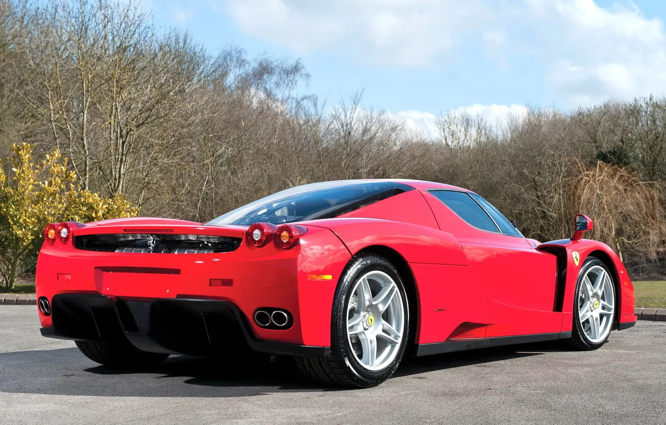 Фото обои car, Ferrari, red, supercar, Enzo