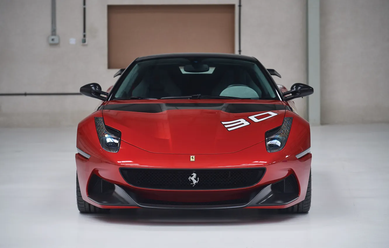 Фото обои Ferrari, front view, SP30, Ferrari SP30