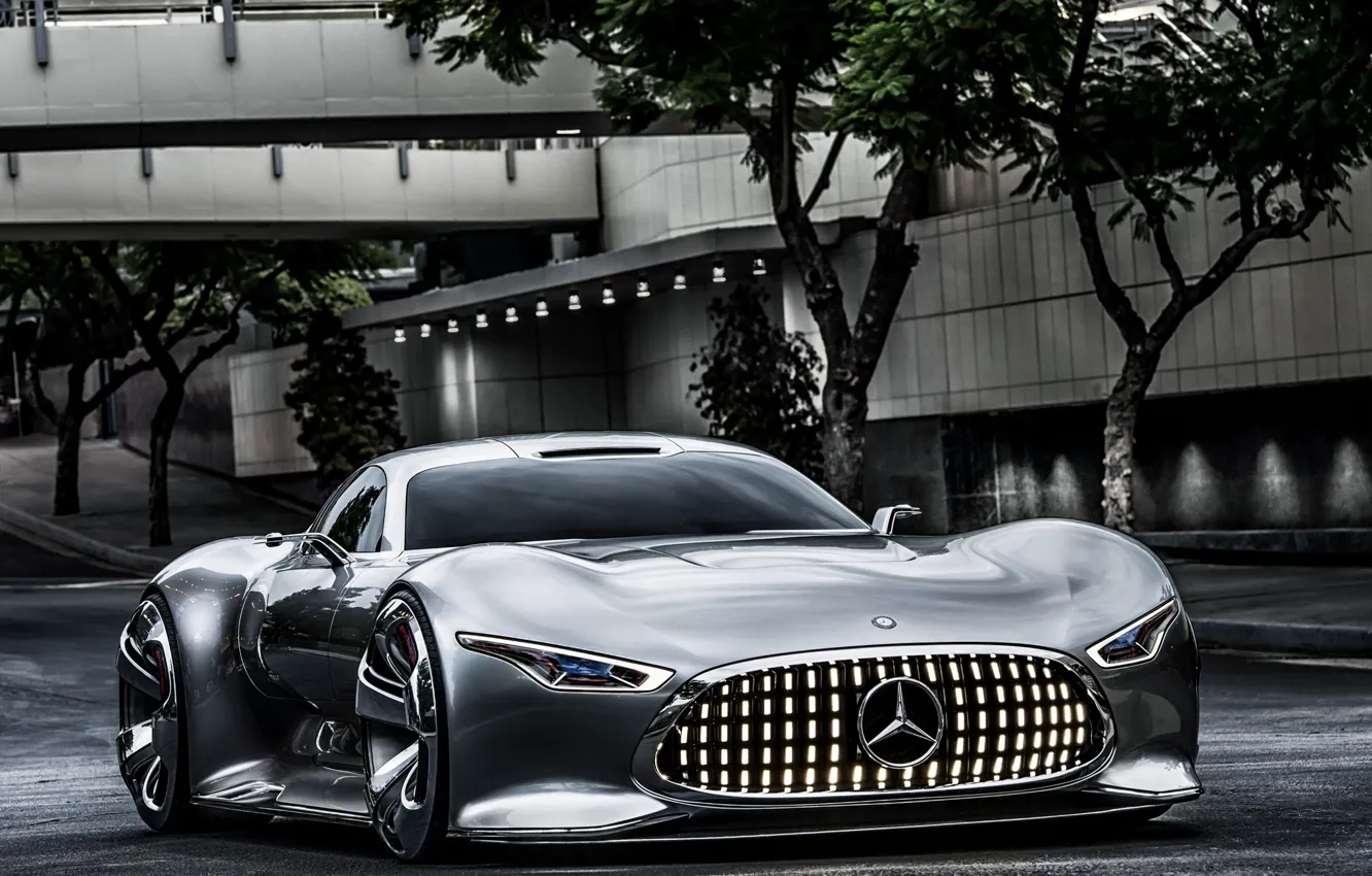 Фото обои концепт, mercedes-benz amg, vision gran turismo