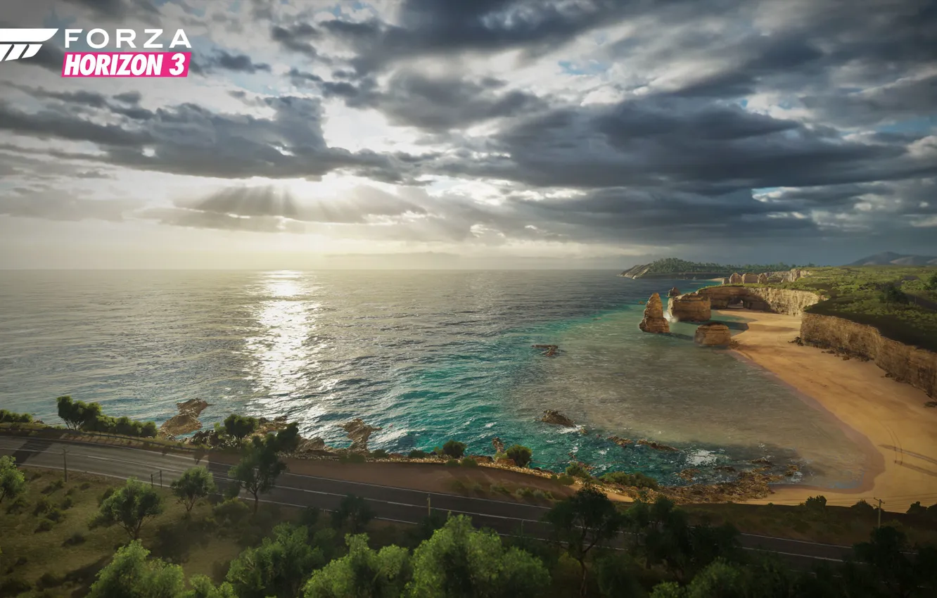 Фото обои Microsoft, Game, Australia, Forza Horizon 3