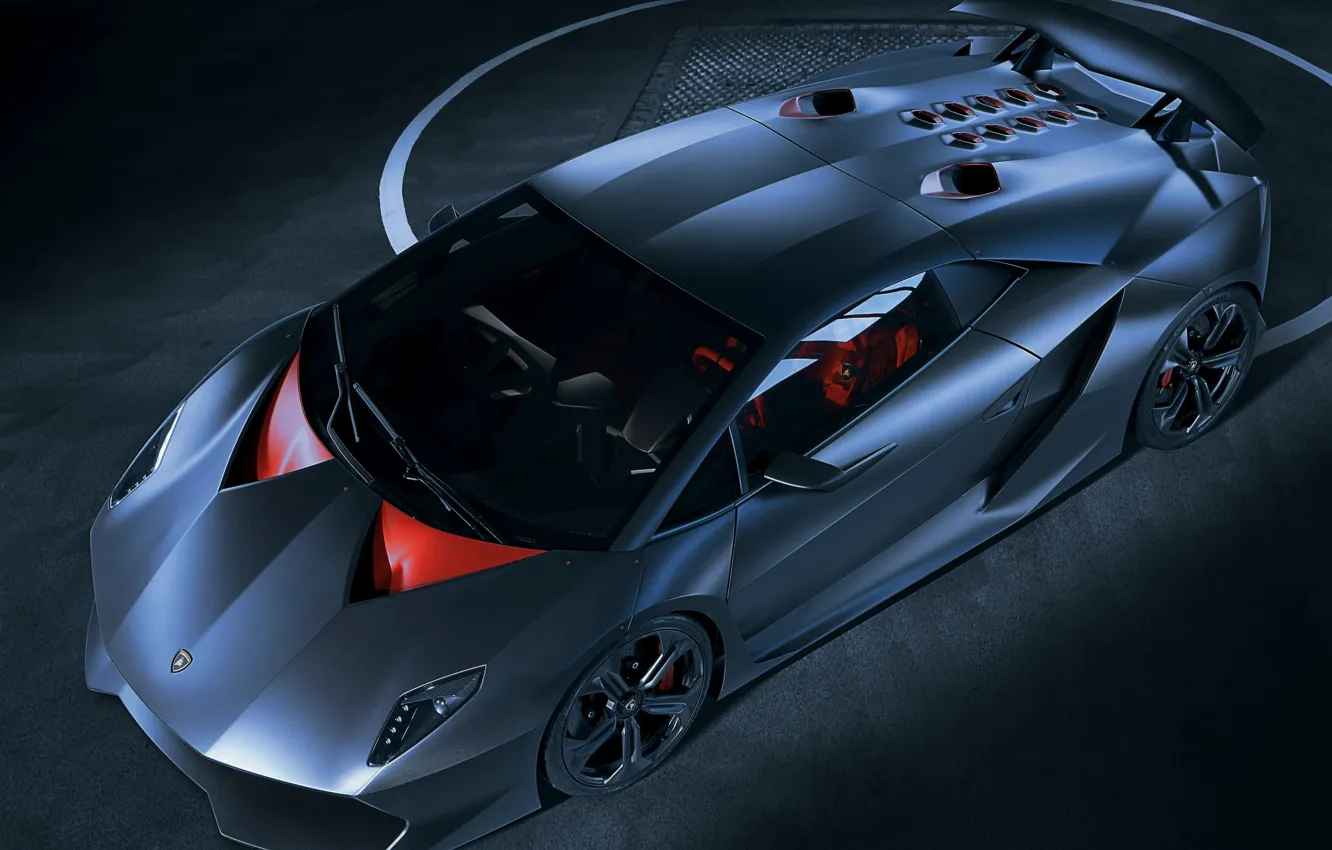 Фото обои Lamborghini, суперкар, ламборгини, Sesto Elemento
