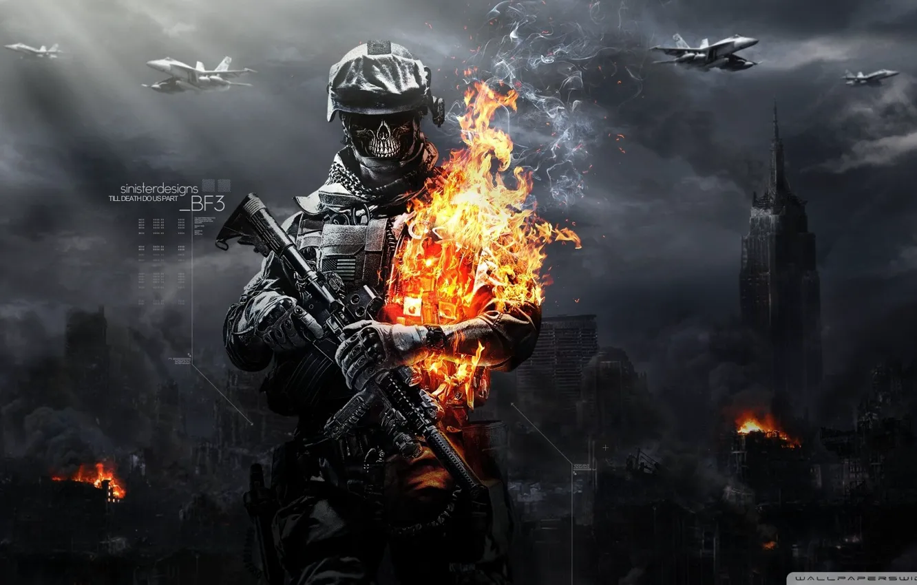 Фото обои battlefield, games, battlefield 3