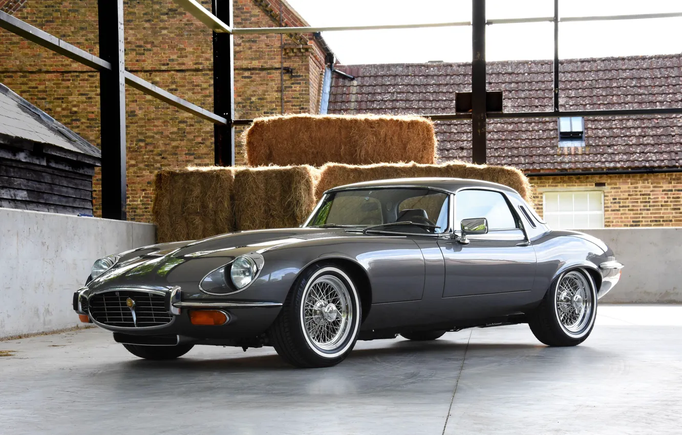 Фото обои sportcar, V12, Jaguar E-Type