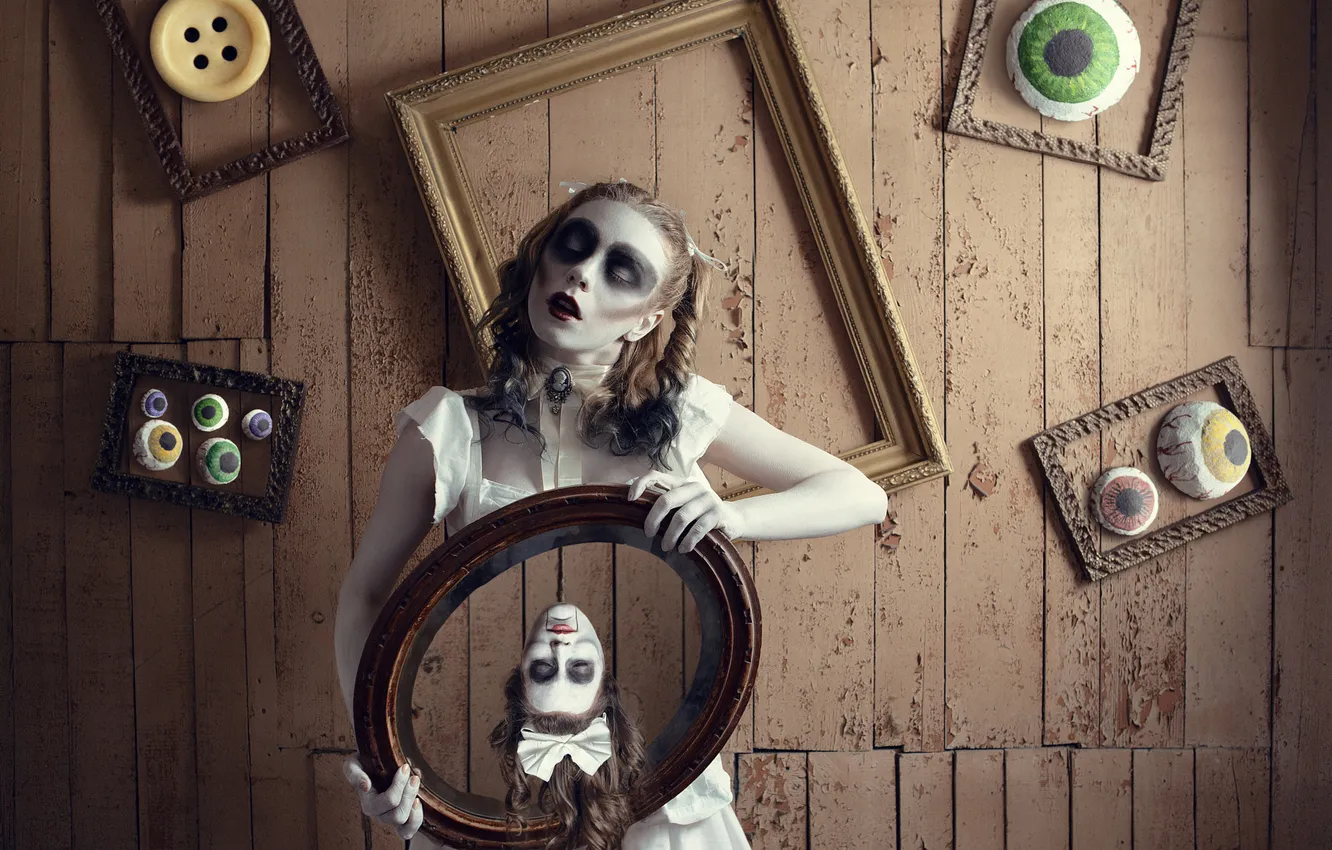 Фото обои фантазия, сюрреализм, кукла, ужас, Doll House