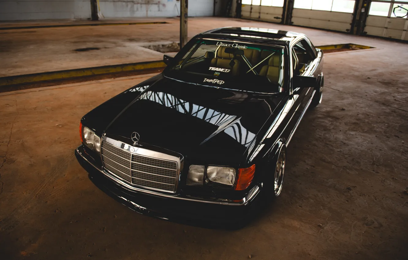Фото обои COUPE, W126, C126, 560SEC, FACELIFT