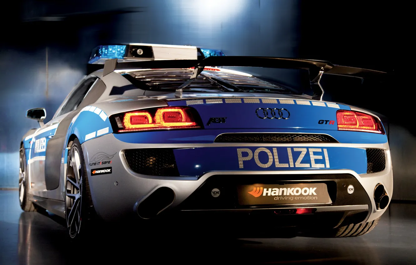Фото обои Audi, Germany, police