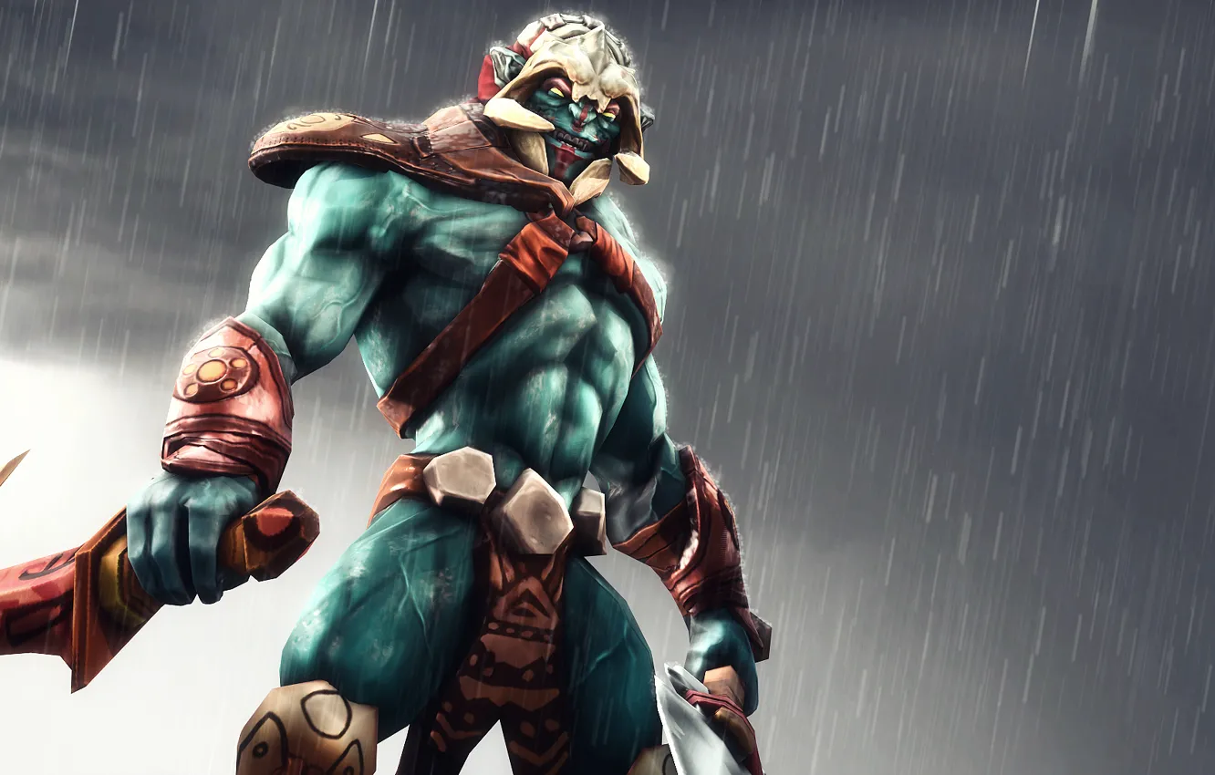 Фото обои dota 2, Carry, Huskar, Керри