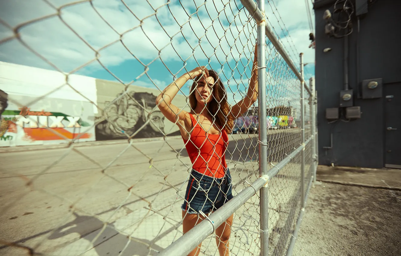 Фото обои girl, hot, sexy, eyes, smile, beautiful, figure, model