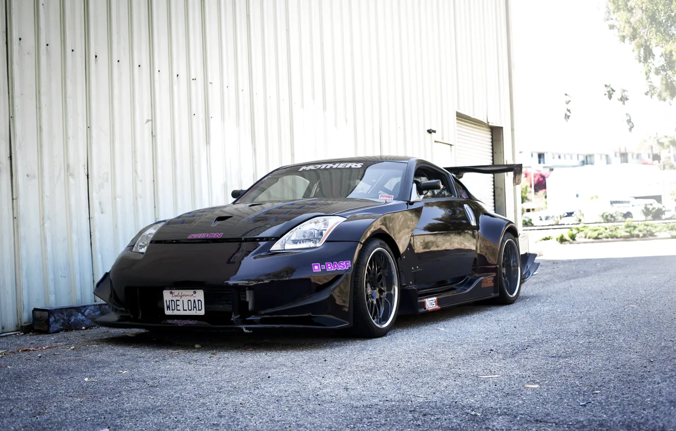 Фото обои Nissan, Nissan 350z, 350z, cars, auto, wallpapers, wallpapers auto, Tuning cars