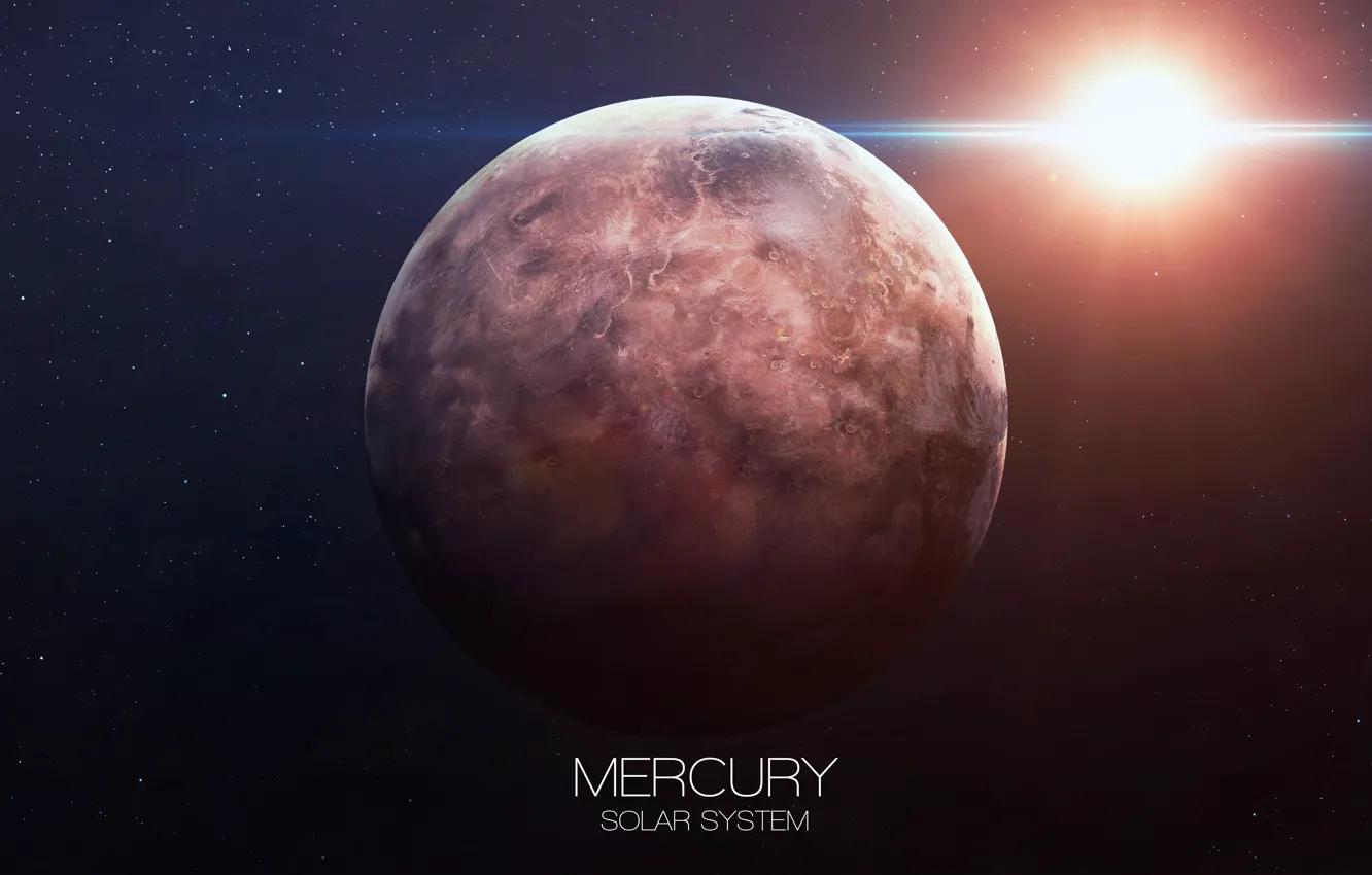 Фото обои planet, Mercury, solar system