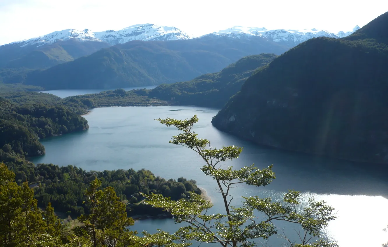 Фото обои пейзаж, горы, природа, озеро, Аргентина, Patagonia