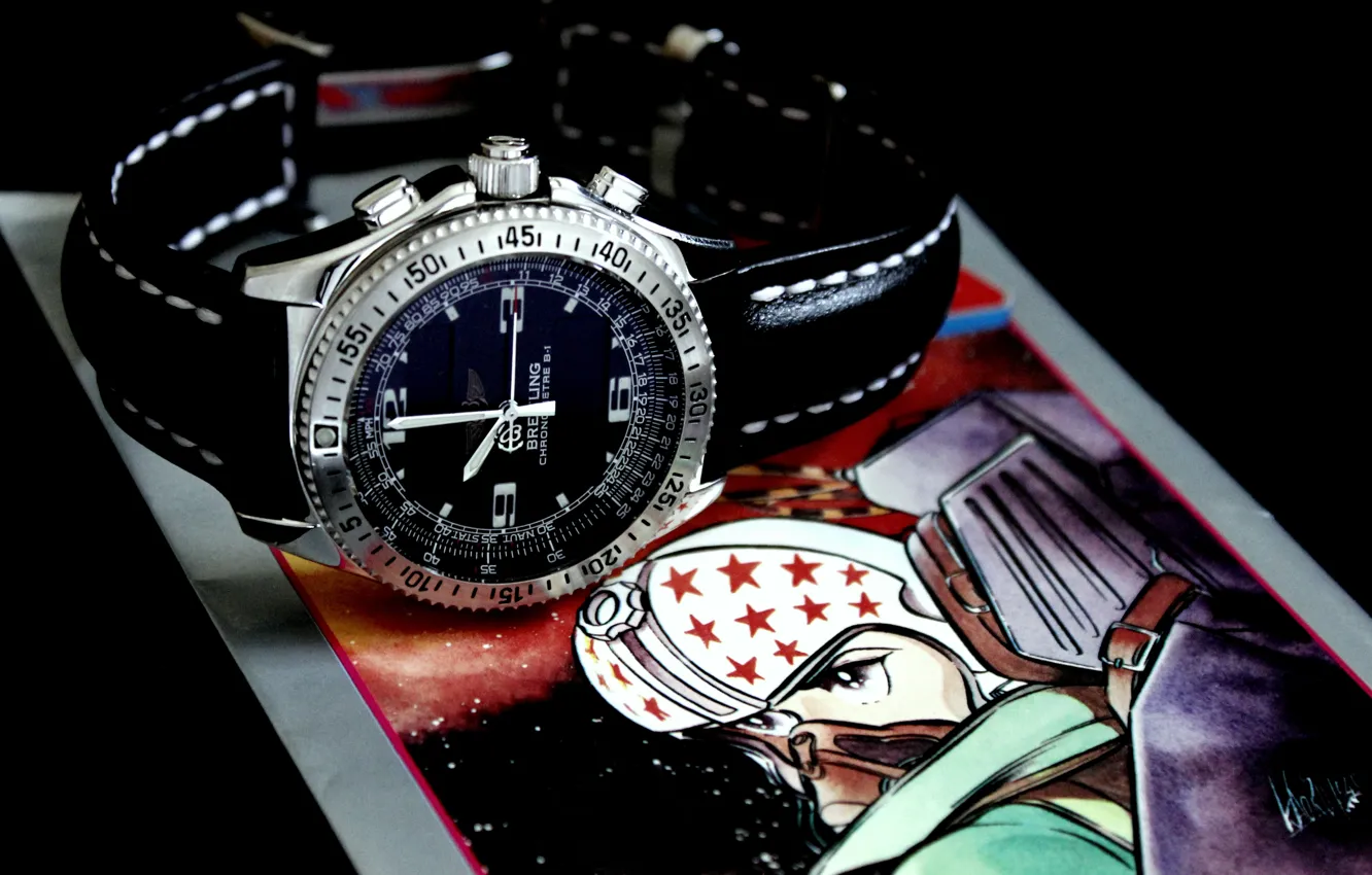 Фото обои color, watches, military aviation