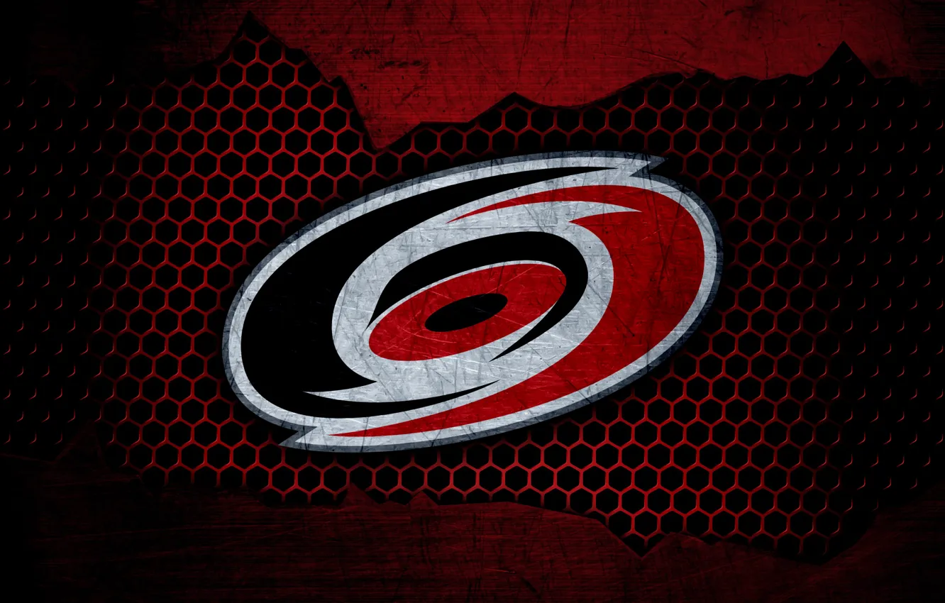 Фото обои wallpaper, sport, logo, NHL, hockey, Carolina Hurricanes